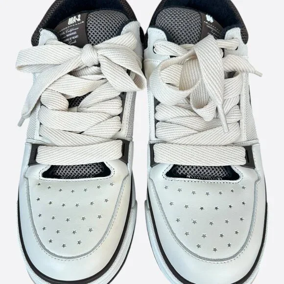 Amiri Beige, Grey & Brown MA-1 Low Top Sneakers - Picture 2 of 7